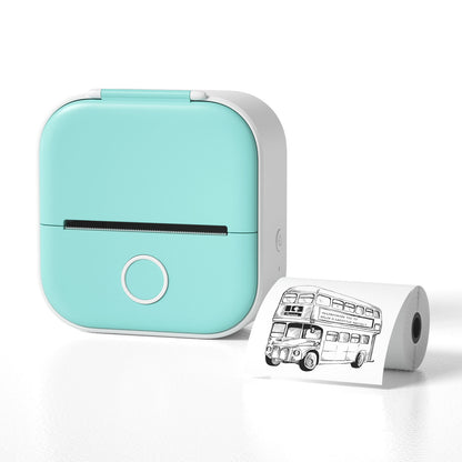 PrintBunny™ Mini Printer Set – 1 Printer + 4 Sticky Paper Rolls