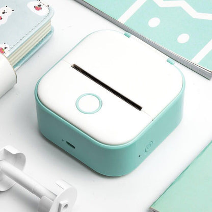PrintBunny™ Mini Printer Set – 1 Printer + 4 Sticky Paper Rolls